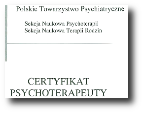 certyfikat PTP Katarzyna Januszek